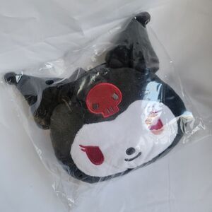 Sanrio Kuromi Bat Plush Coin Purse Pouch Japan NWT